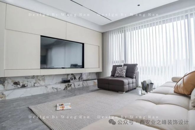 70㎡现代简约家居惊艳亮相AG真人网业之峰精心设计1(图3)